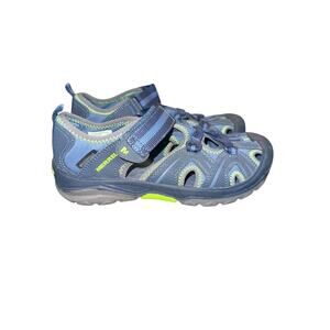 ⭐️ Unisex Merrell Waterproof Leather Hiking Shoes Size 4 Wide